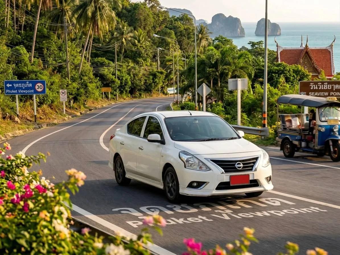 Аренда автомобиля Nissan Almera на Пхукете