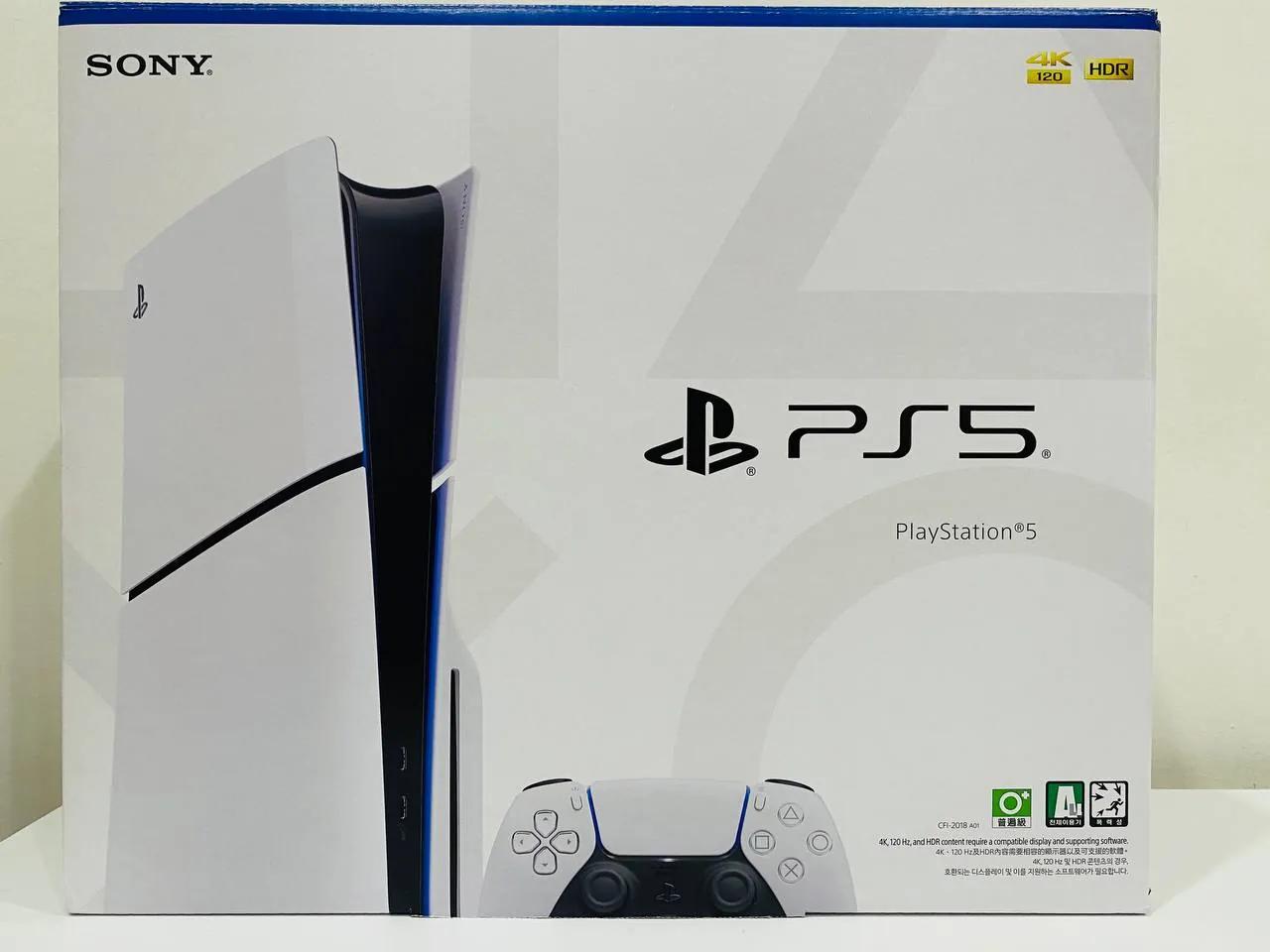 Игровая приставка PS5 Slim Disc Edition
