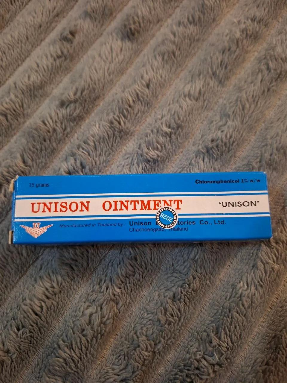 Мазь Unison Ointment с хлорамфениколом 1%, 15 г