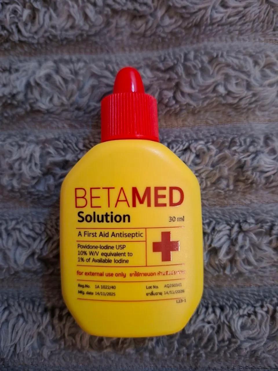 Йод BETAMED Solution, повидон-йод 10%, 30 мл