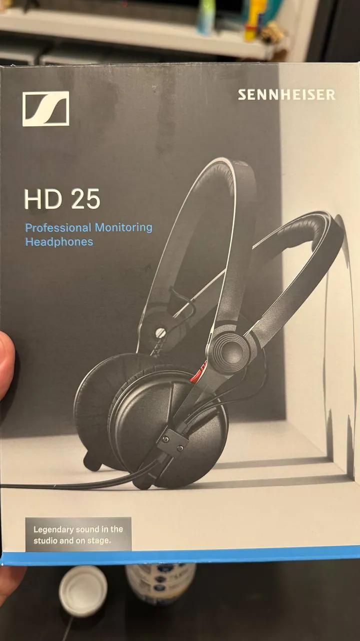 Мониторные наушники Sennheiser HD-25 для DJ