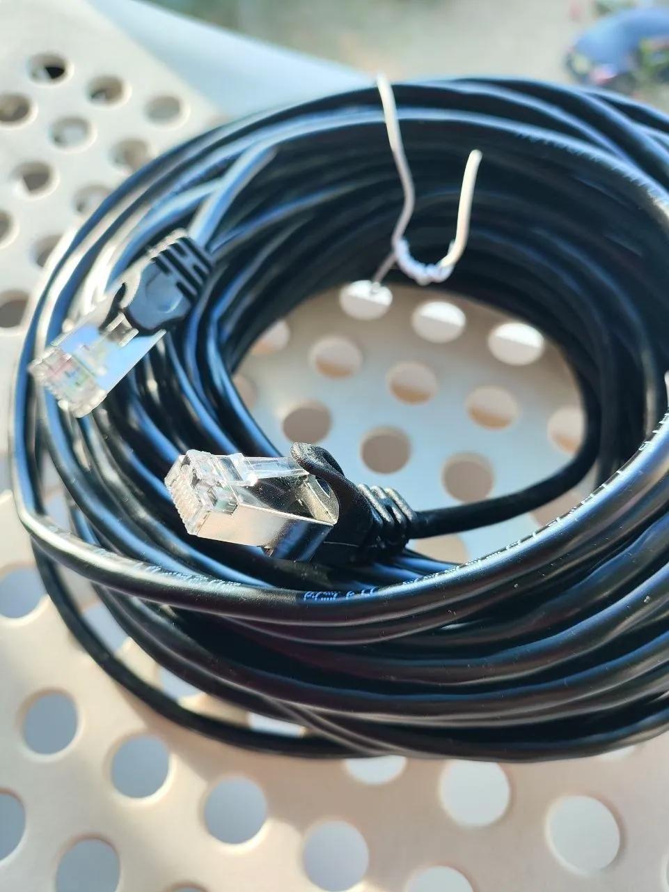 Сетевой кабель LAN CAT6, 10 метров