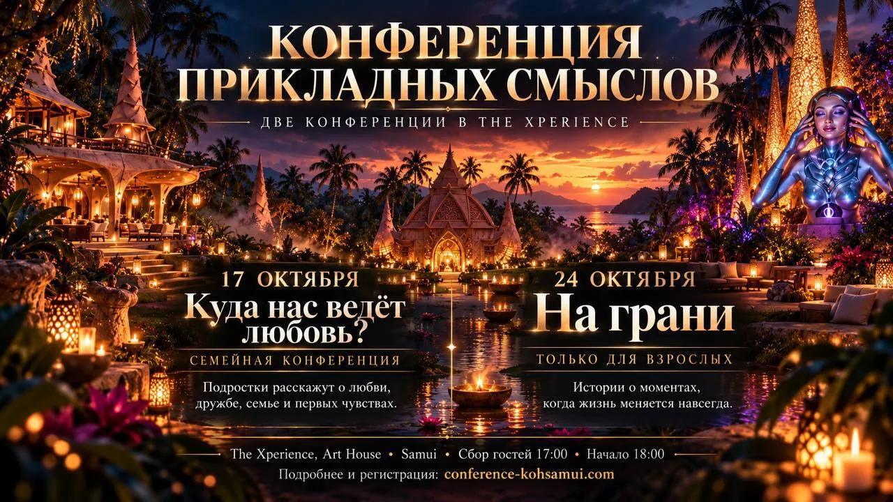 Конференция личных историй и смыслов на Самуи