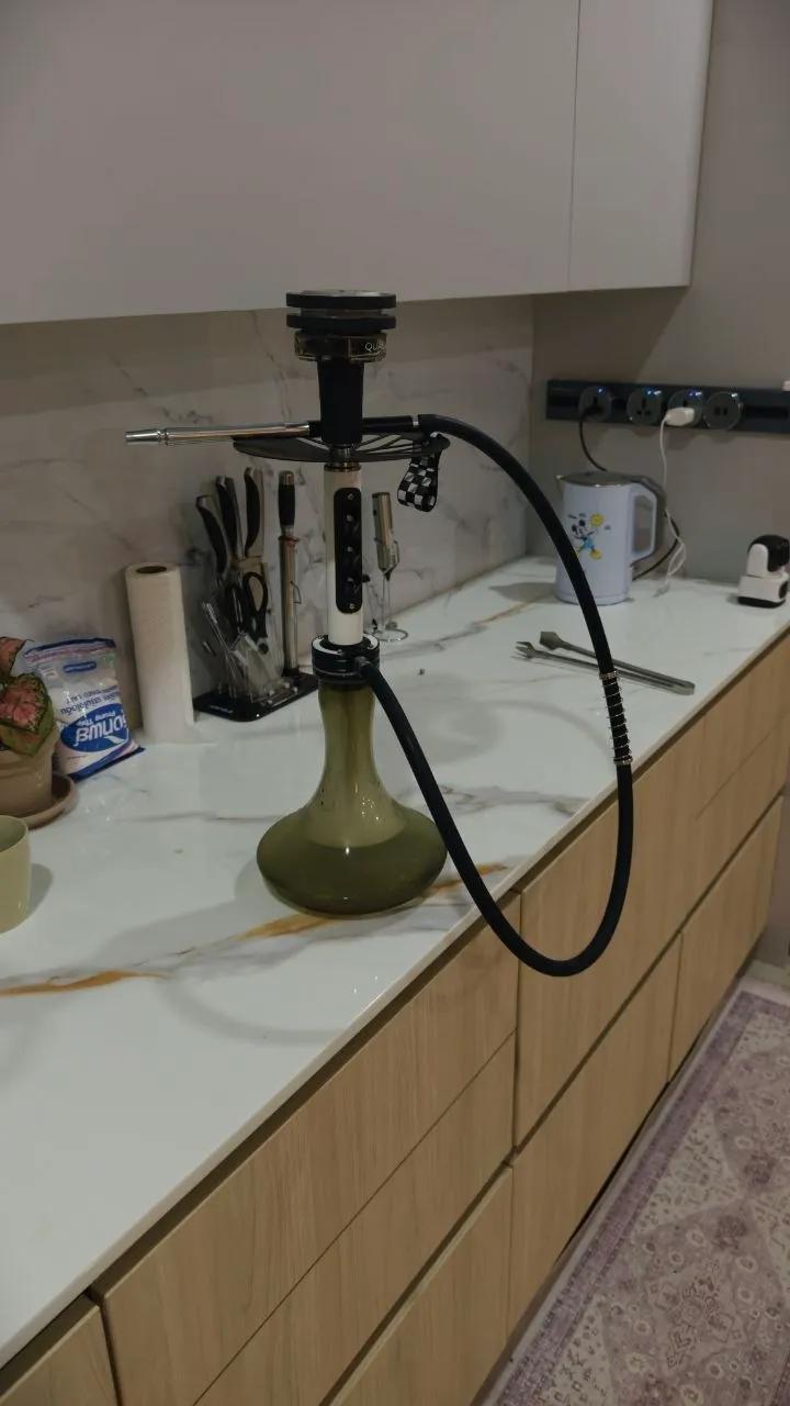 Кальян с табаком и углями