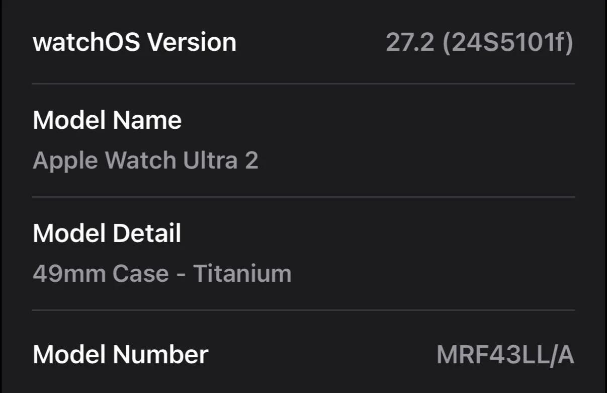 Apple Watch Ultra 2 49mm Titanium