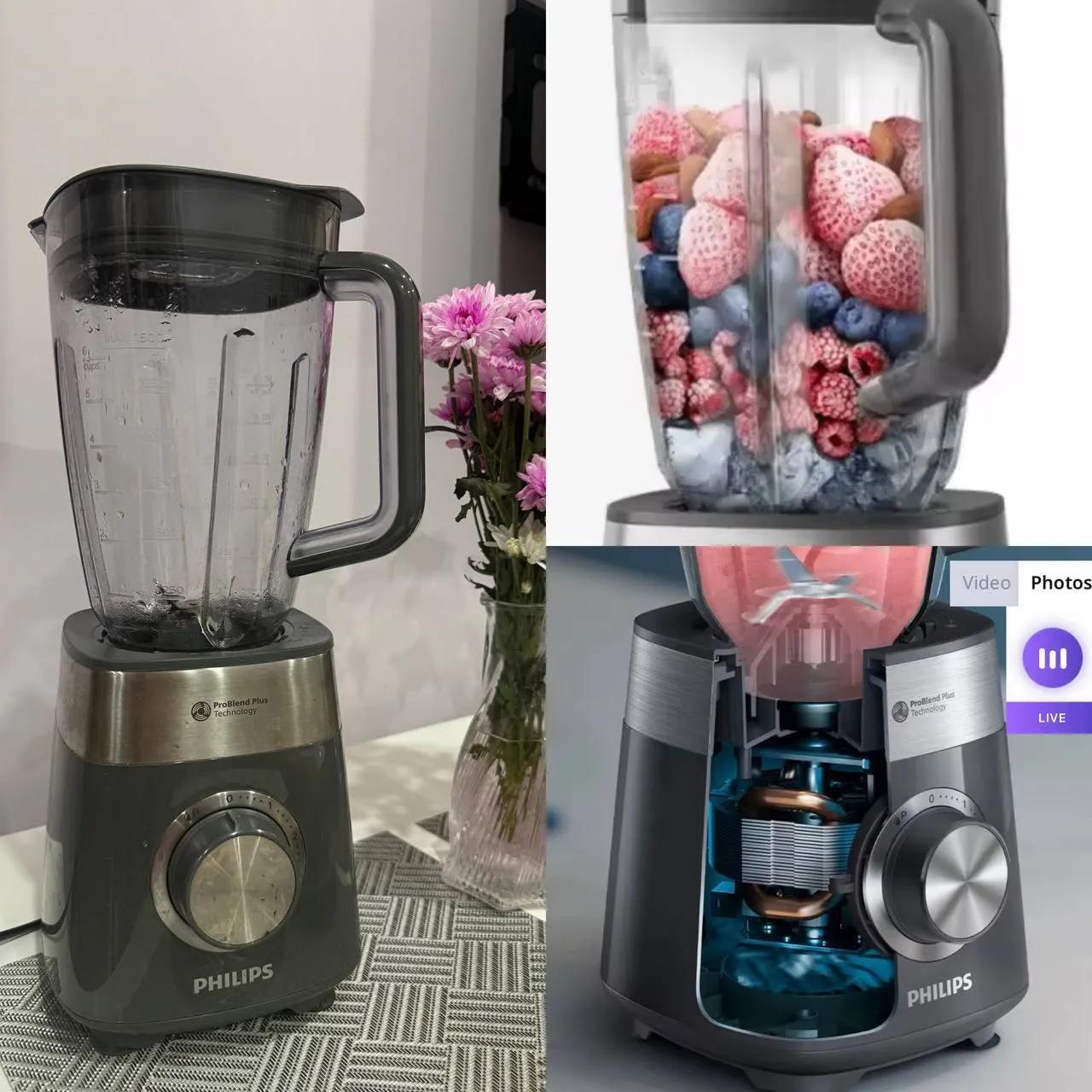 Блендер Philips HR3020 мощностью 1000W