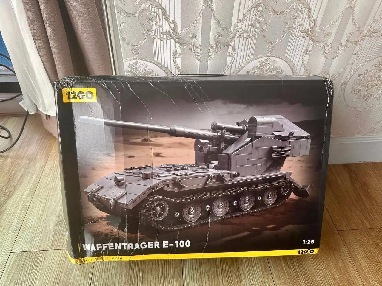 Сборная модель танка Waffentrager E-100