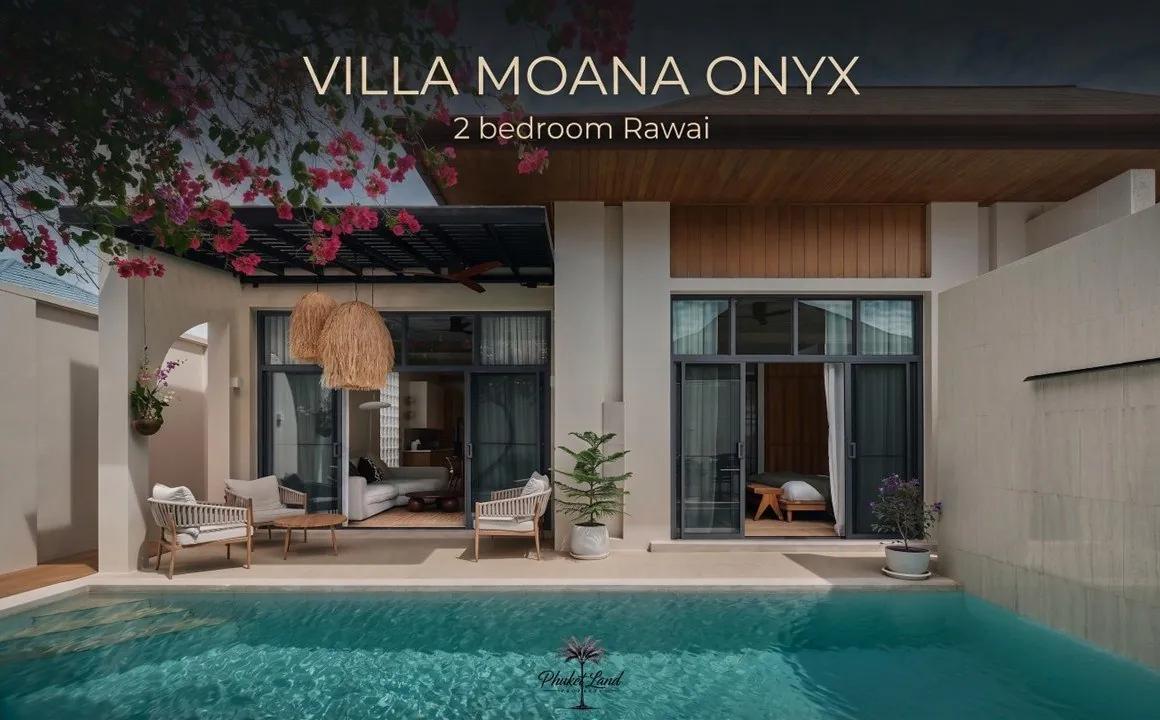 Вилла Moana с 2 спальнями и бассейном в Раваи