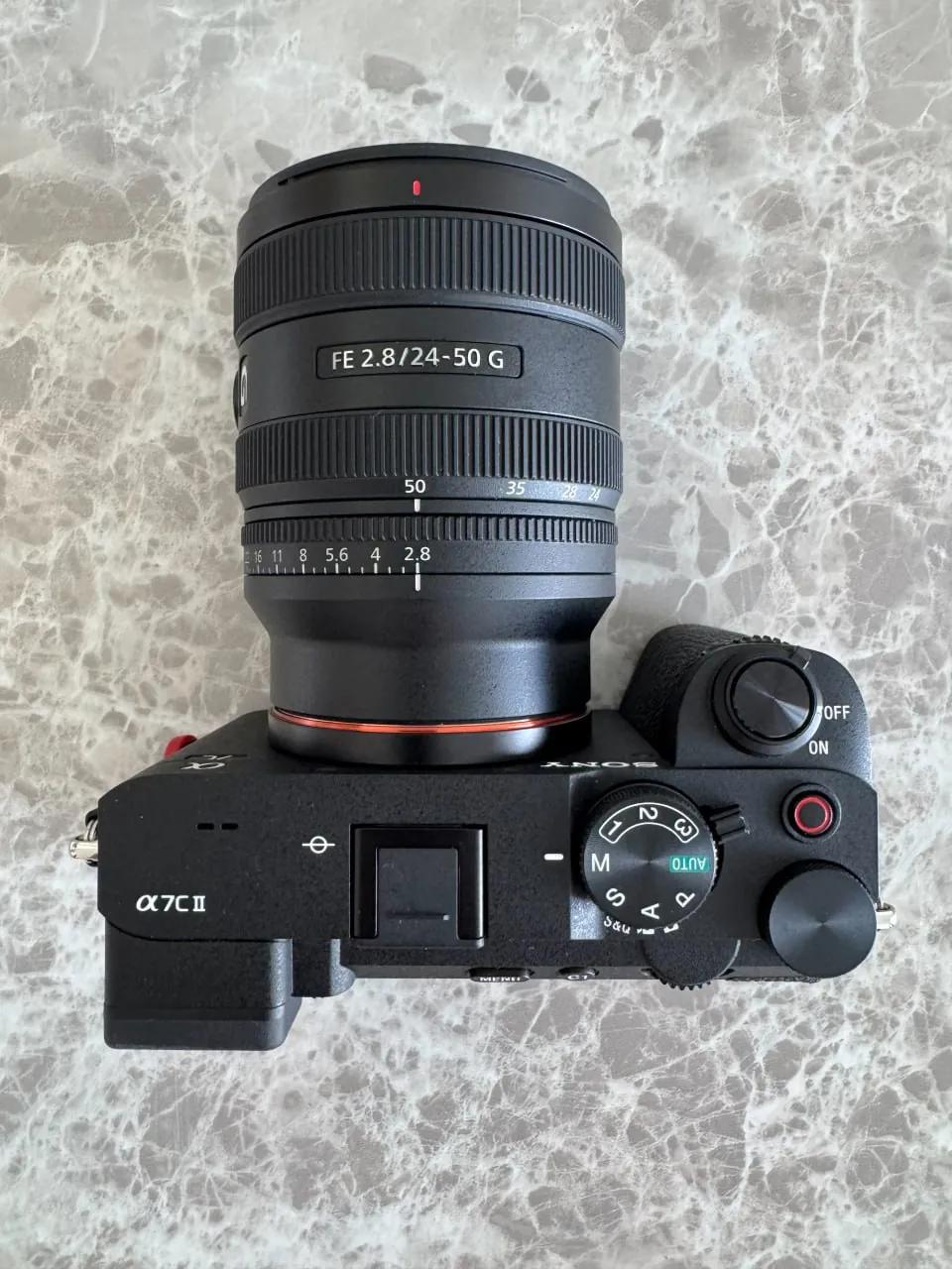 Фотоаппарат Sony A7C II с объективом Sony FE 24-50mm