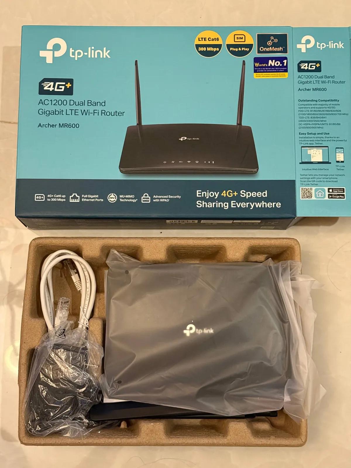 Wi-Fi роутер Archer MR600 с LTE