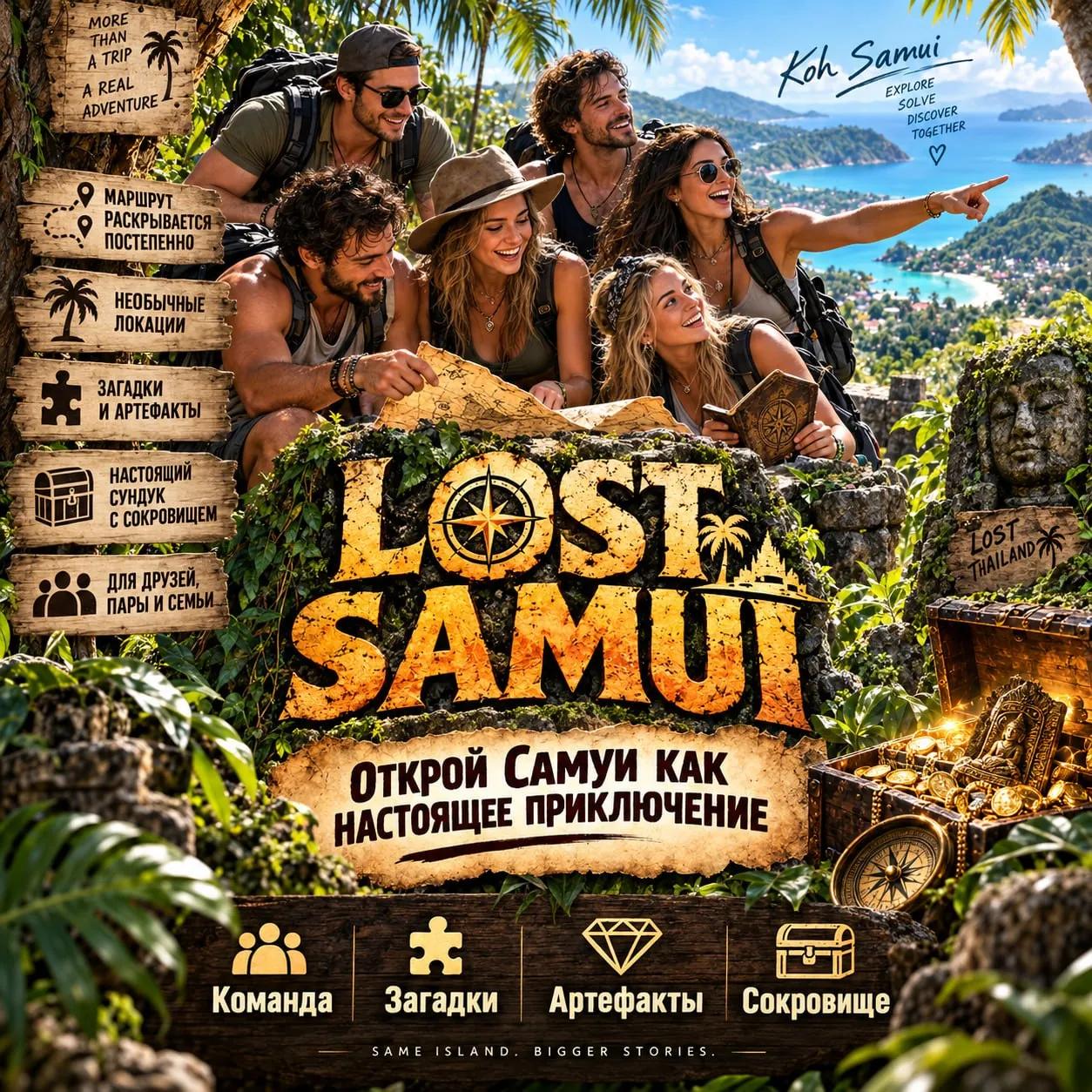 Квест-приключение LOST SAMUI по острову