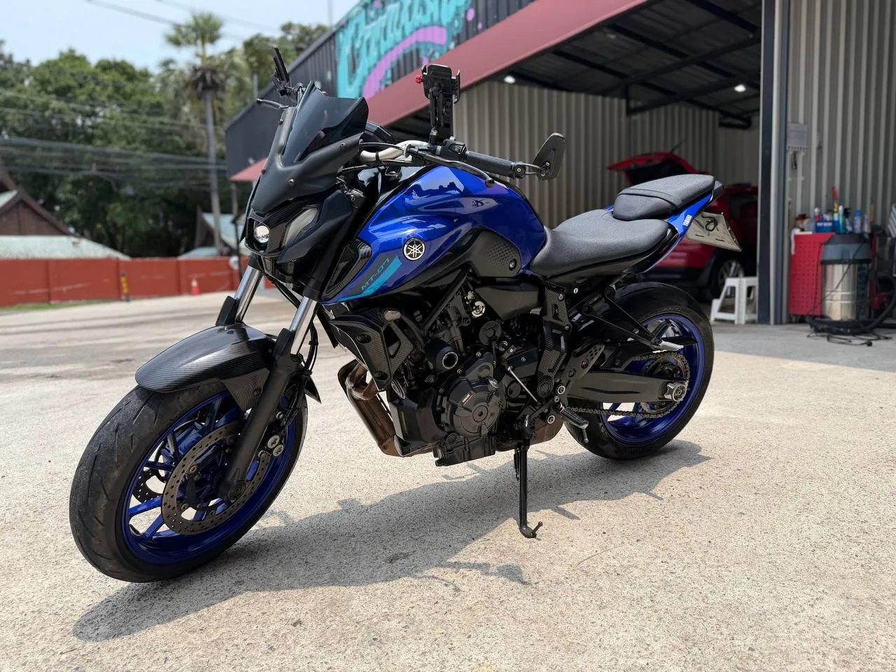 Мотоцикл Yamaha MT-07 2021 года 1