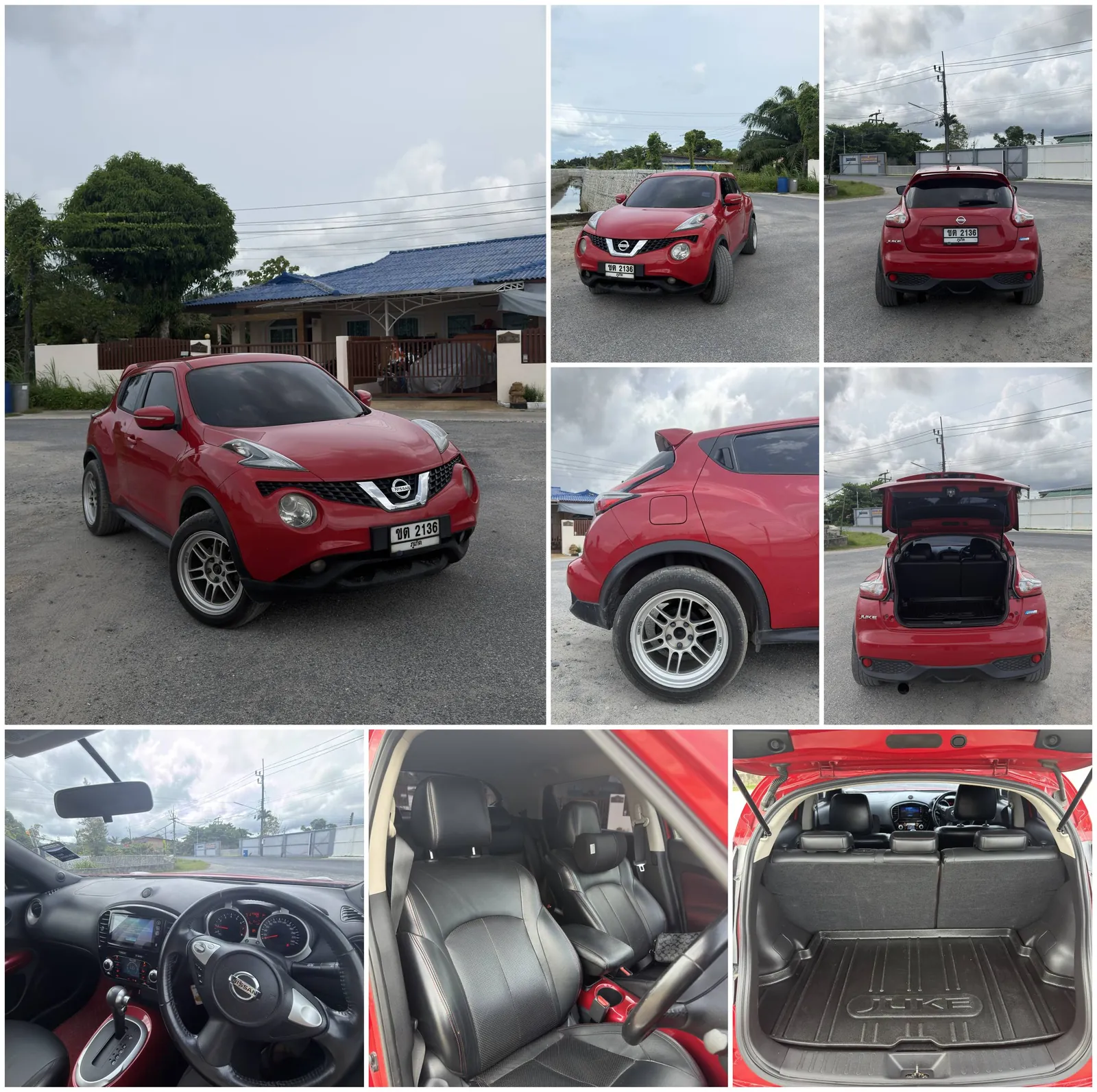Nissan Juke красный в аренду на Пхукете 1