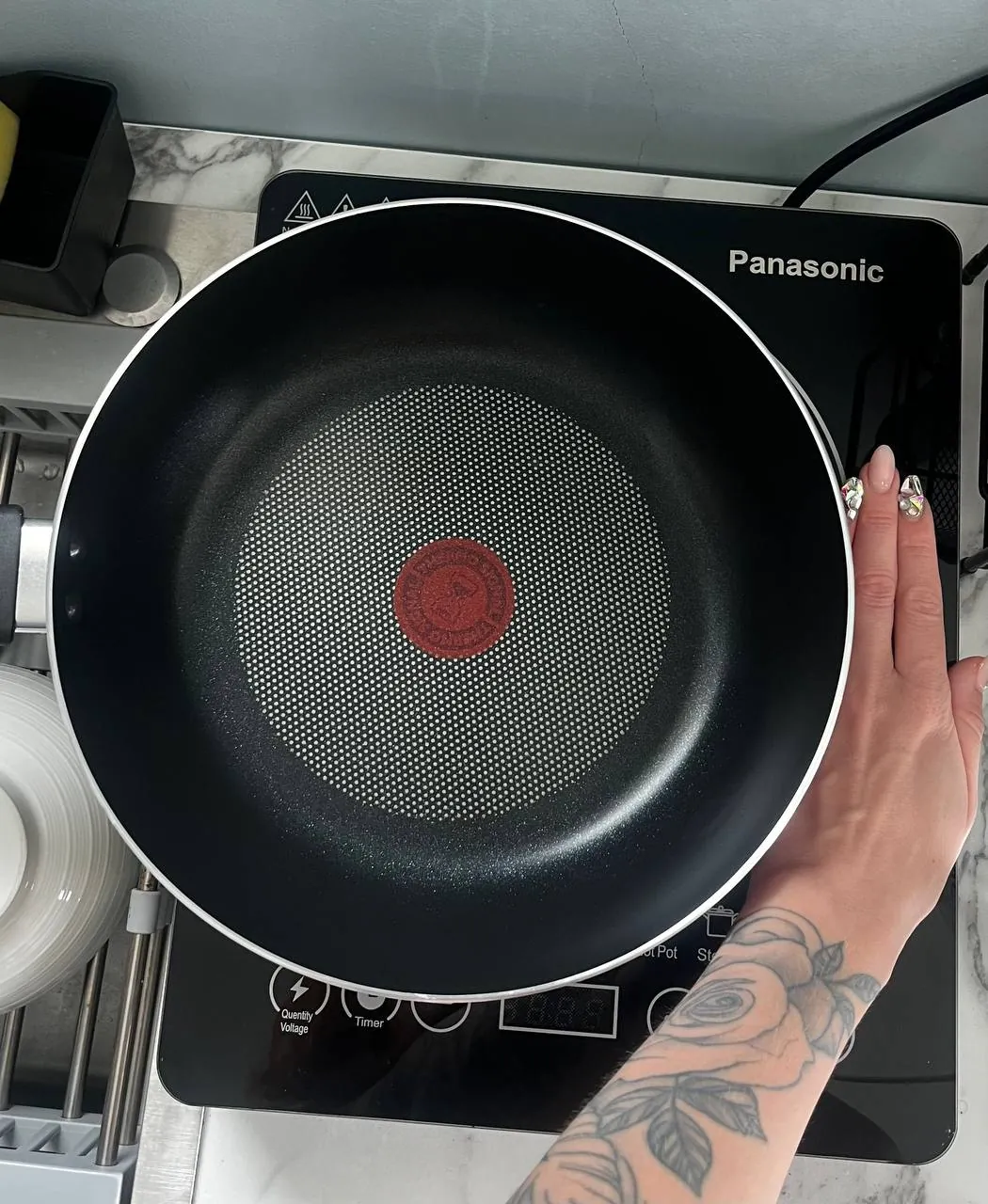 Новая сковорода Tefal, не подходит для индукции 3