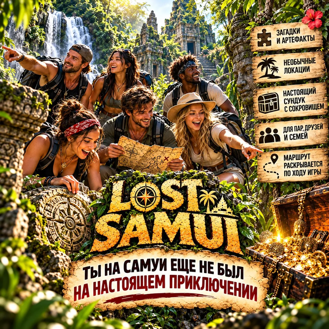 Квест-приключение LOST SAMUI по острову Самуи 1