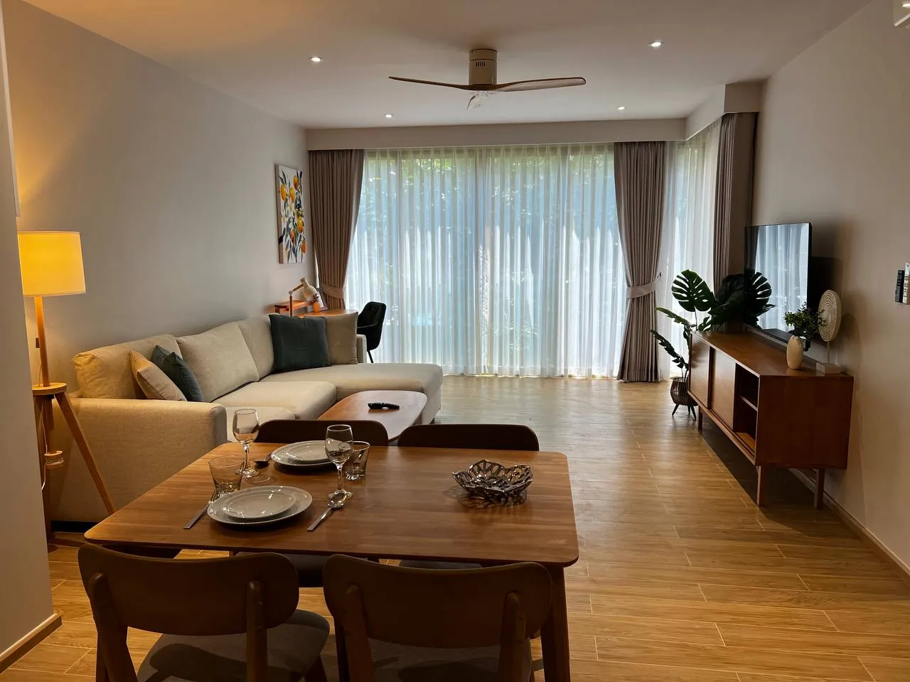 Апартаменты с 1 спальней 60 м² в Бангтао 3