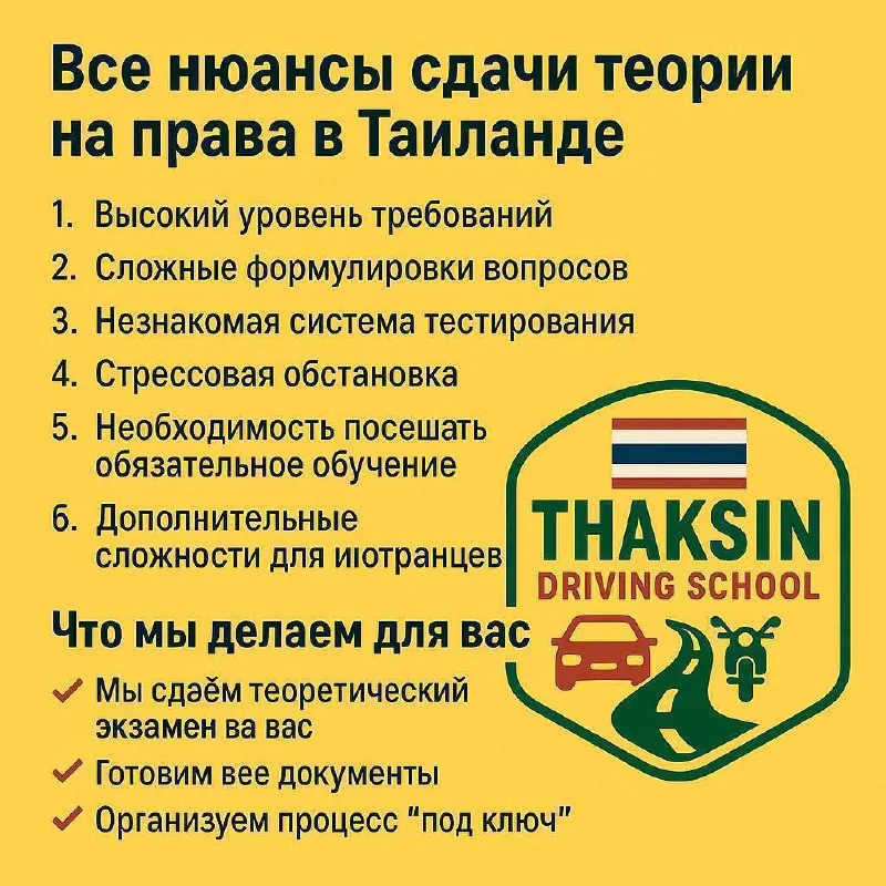 Помощь со сдачей теоретического экзамена на права 1