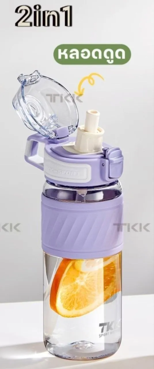 Бутылка для воды Tritan 600 мл 3