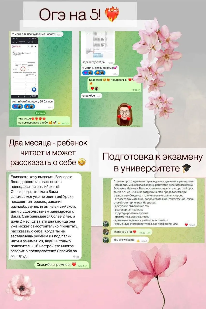Групповые занятия английским языком 2