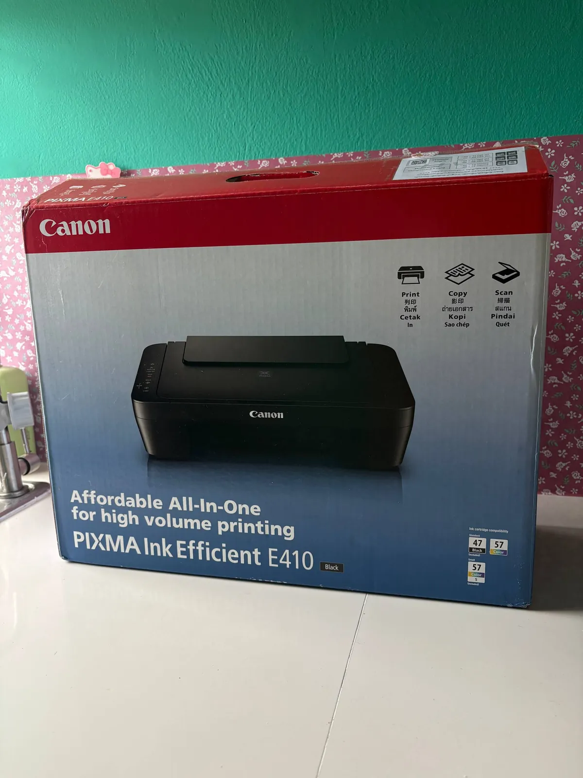Принтер Canon PIXMA E410 3-в-1 2