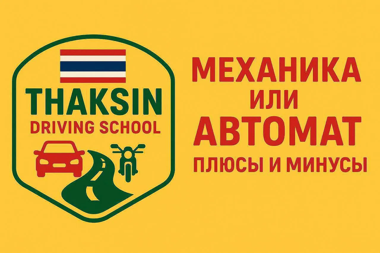 Обучение вождению в автошколе Thaksin 1