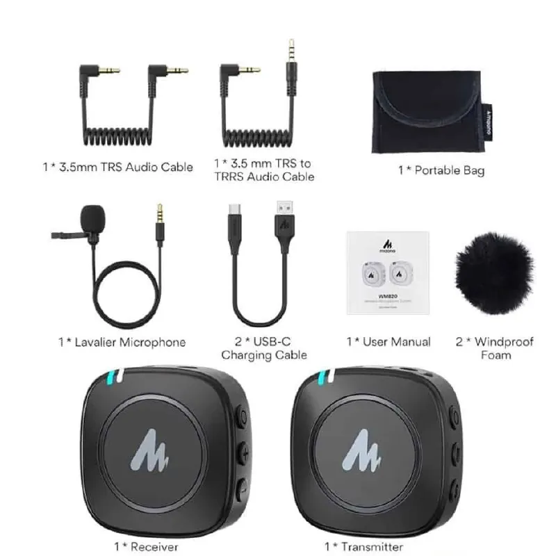 Беспроводной микрофон Maono WM820-A1 2