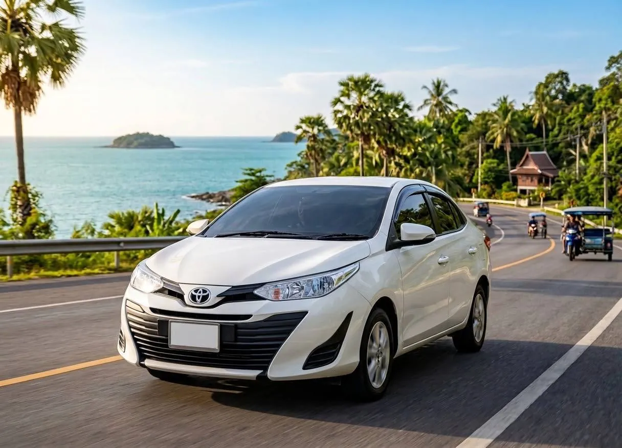 Аренда автомобиля Toyota Yaris на Пхукете 1