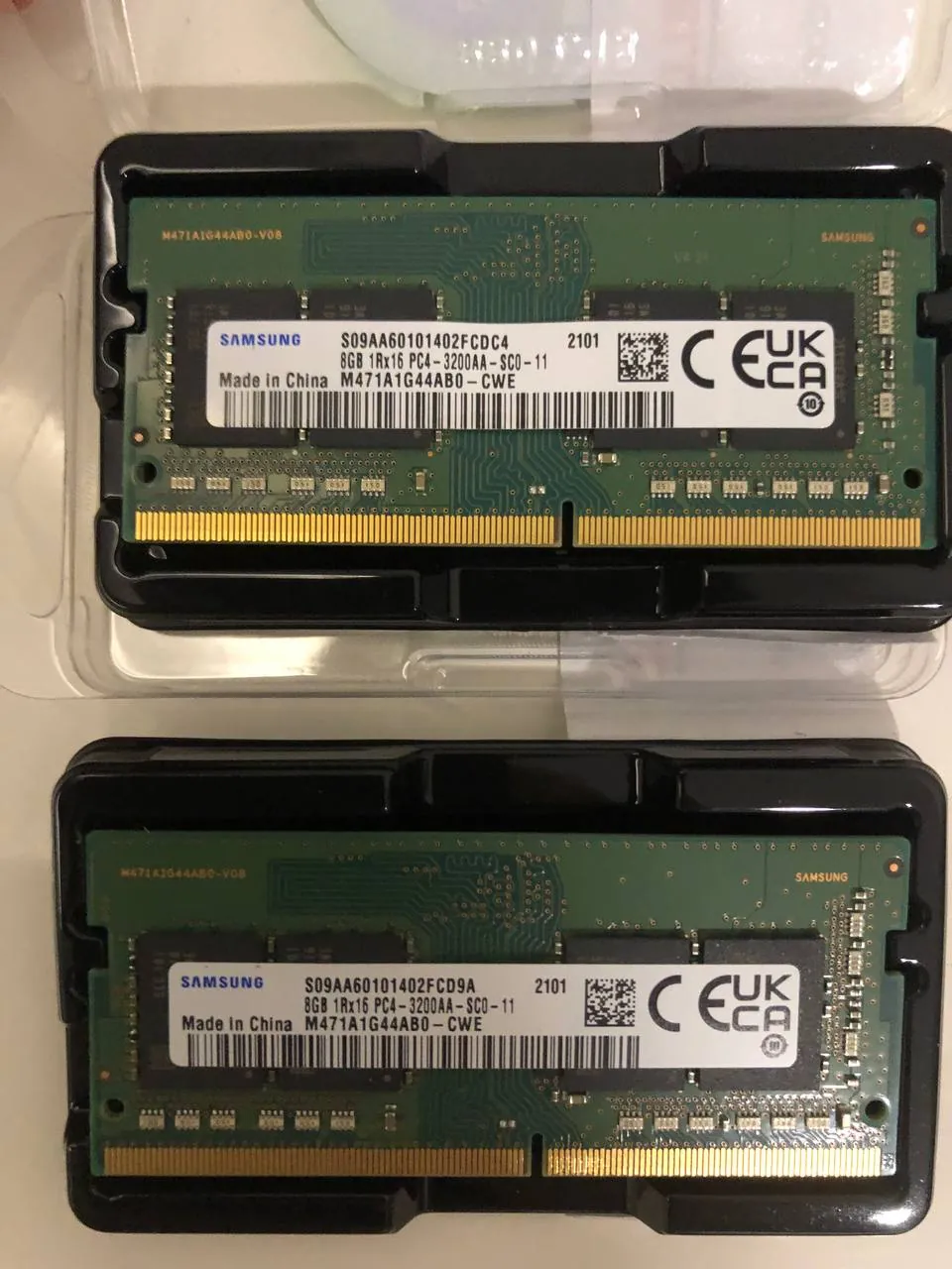 Оперативная память DDR4 Samsung 16 ГБ 1