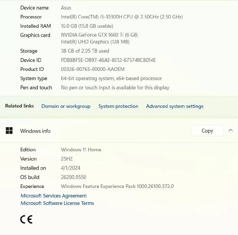 Игровой ноутбук ASUS TUF Gaming F15 3