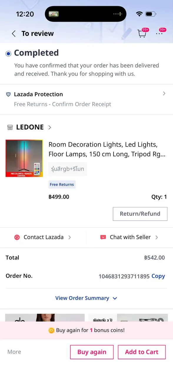 Новая LED-лампа в упаковке 4