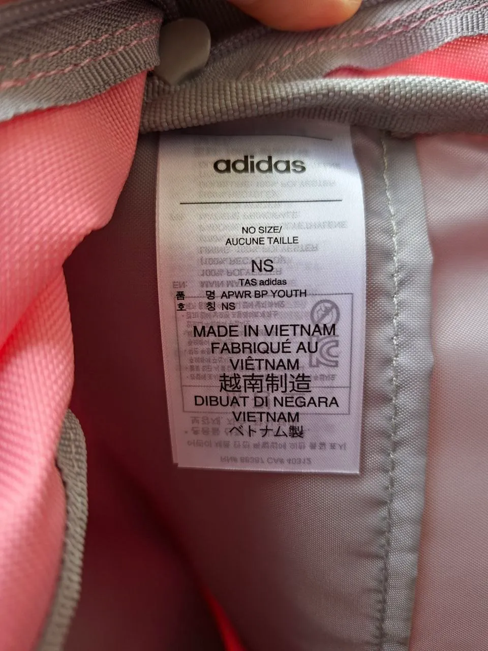 Рюкзак Adidas на 18.5 литра с отделением для ноутбука 4