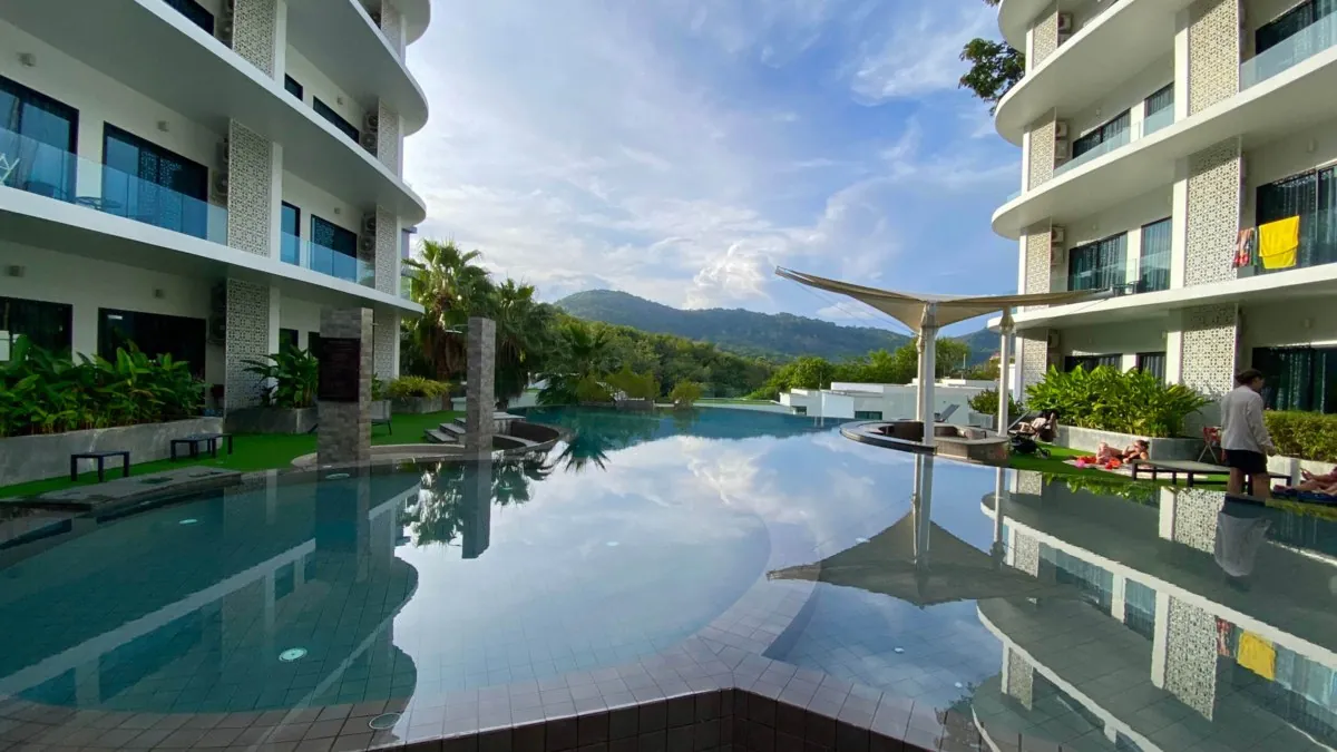 Апартаменты с 1 спальней в Utopia Naiharn Residence 1