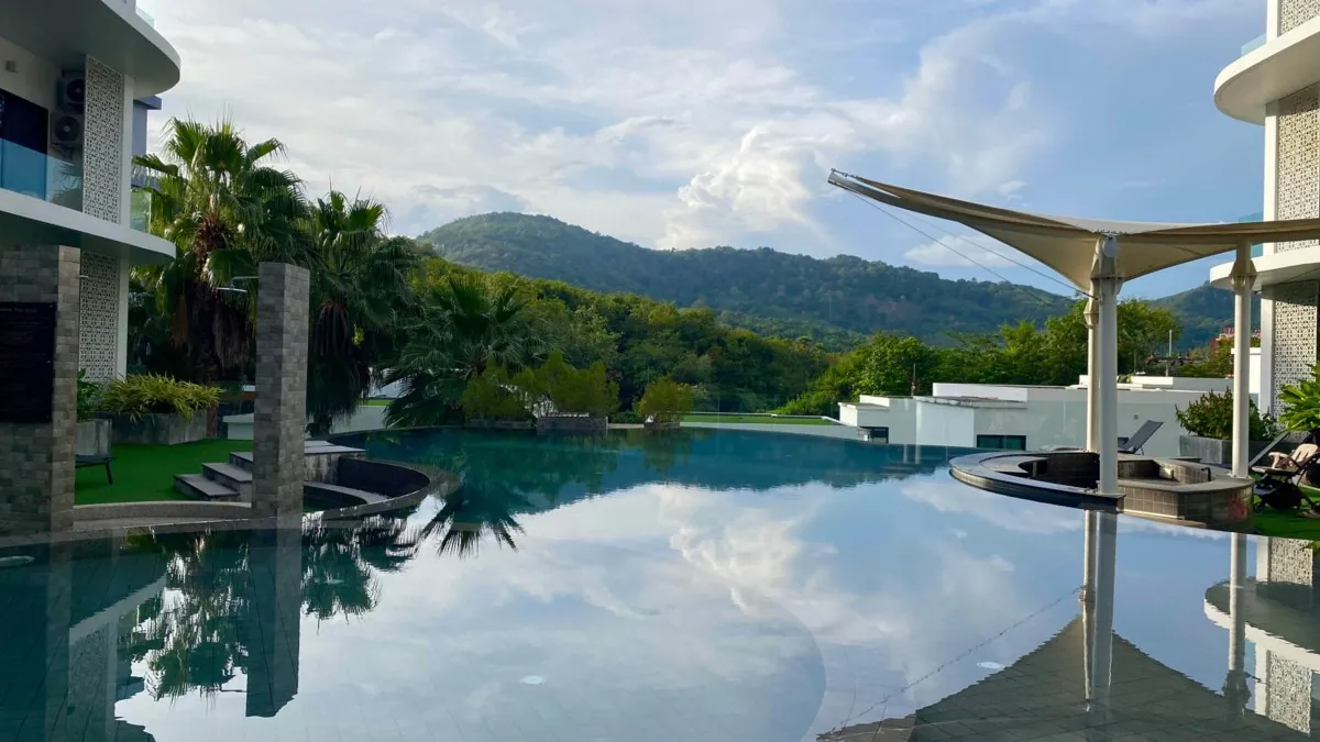 Апартаменты с 1 спальней в Utopia Naiharn Residence 2