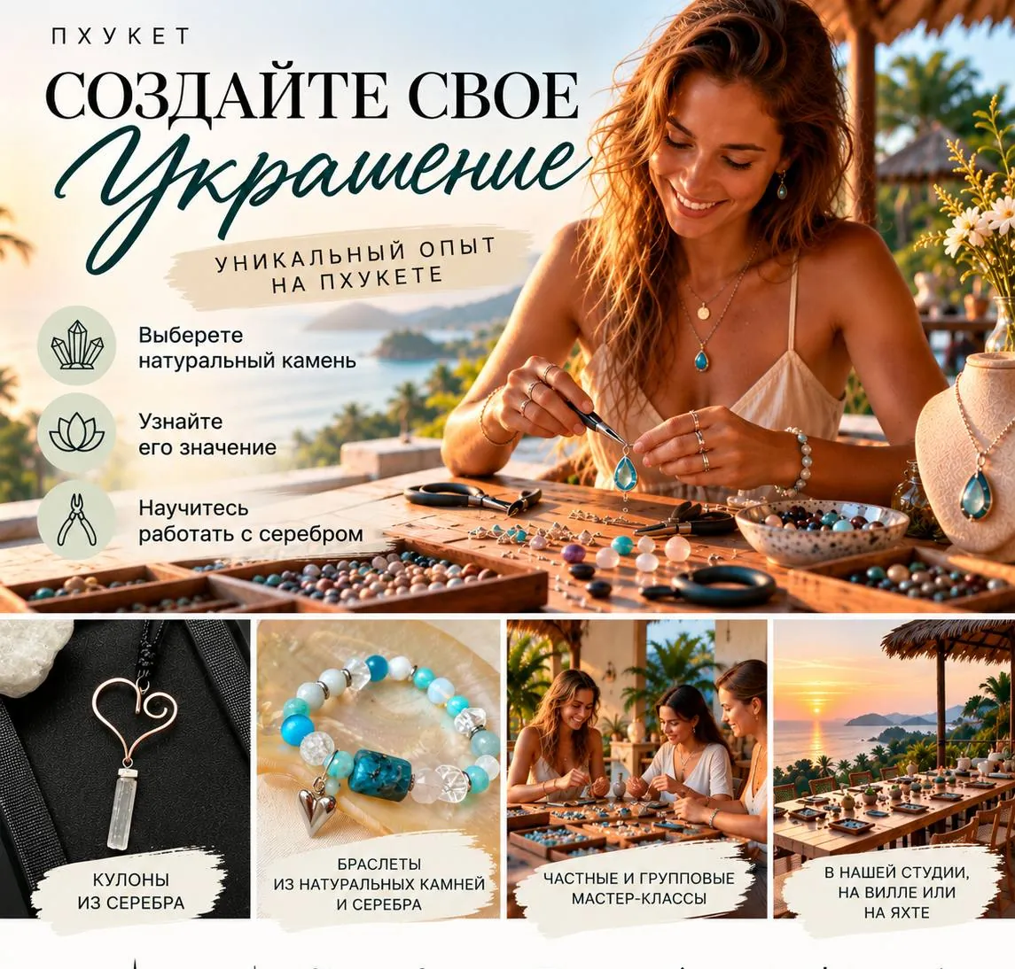 Мастер-класс по созданию украшений из серебра 1