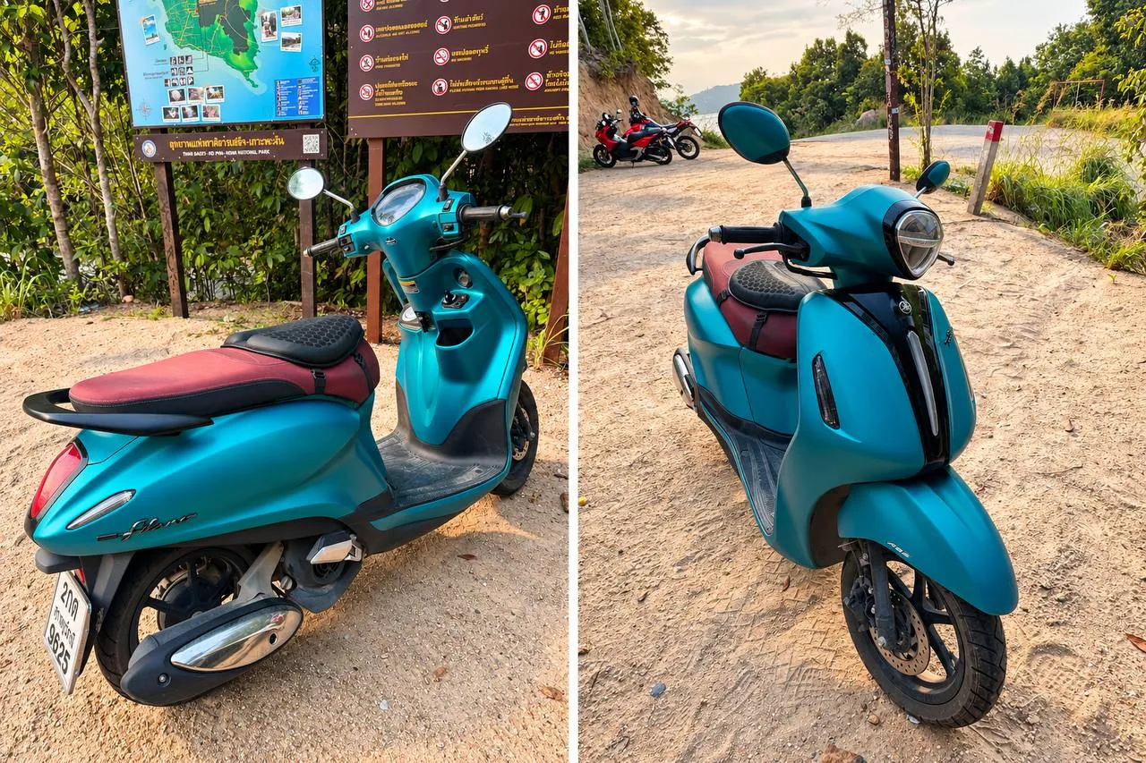 Аренда скутера Yamaha Filano 2025 на Пангане 1