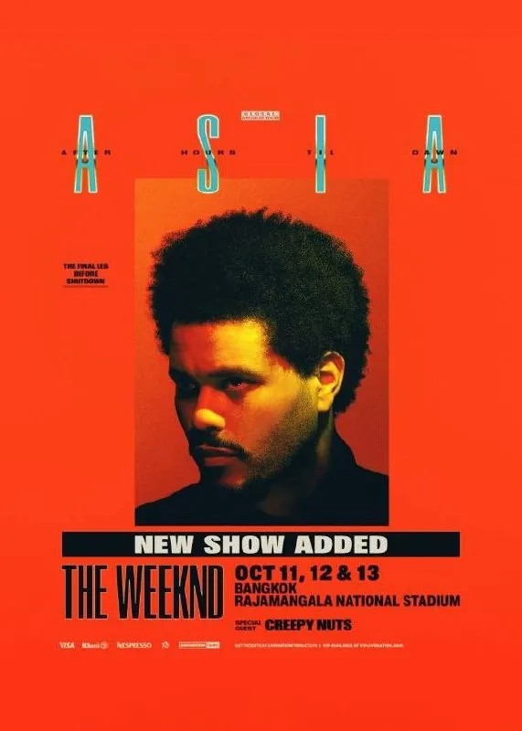 Билеты на концерт Weekend в Бангкоке 1