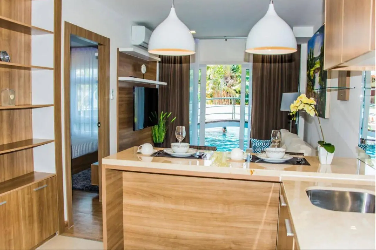 Апартаменты с 1 спальней в Calypso Garden, Раваи 1