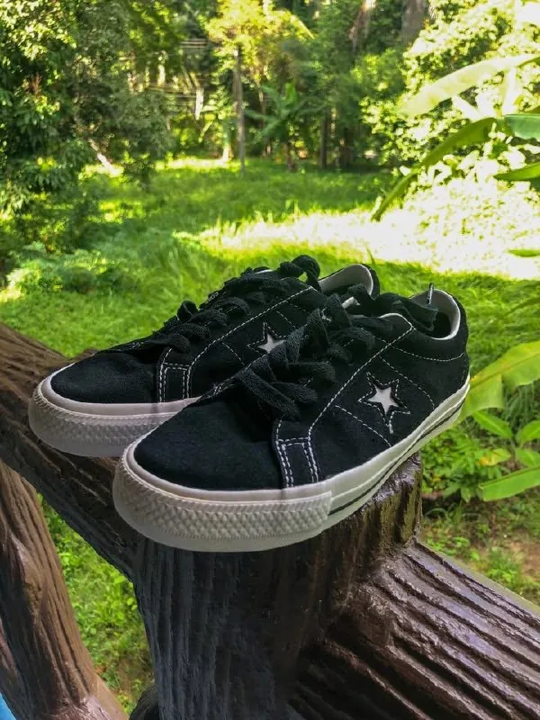 Кожаные кеды Converse унисекс 22,5 см 2
