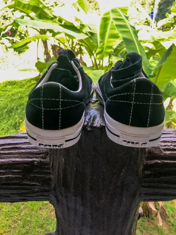 Кожаные кеды Converse унисекс 22,5 см 4