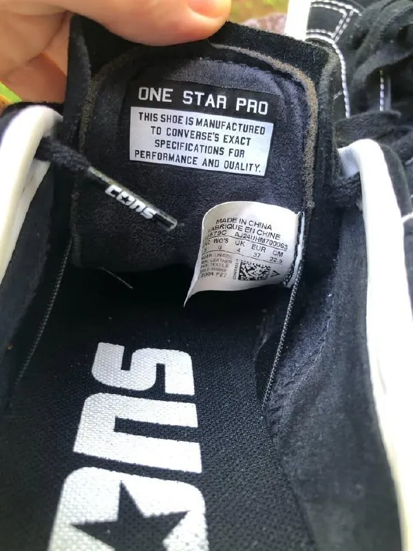 Кожаные кеды Converse унисекс 22,5 см 3
