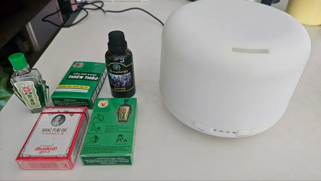 Аромалампа с RGB-подсветкой и пультом 3
