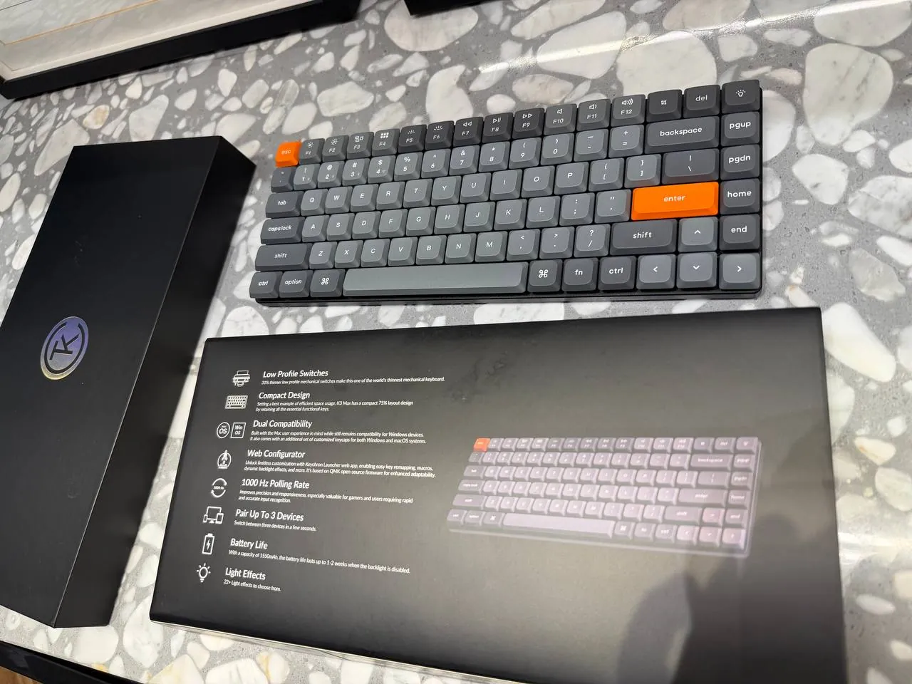 Беспроводная клавиатура Keychron K3 Max 3