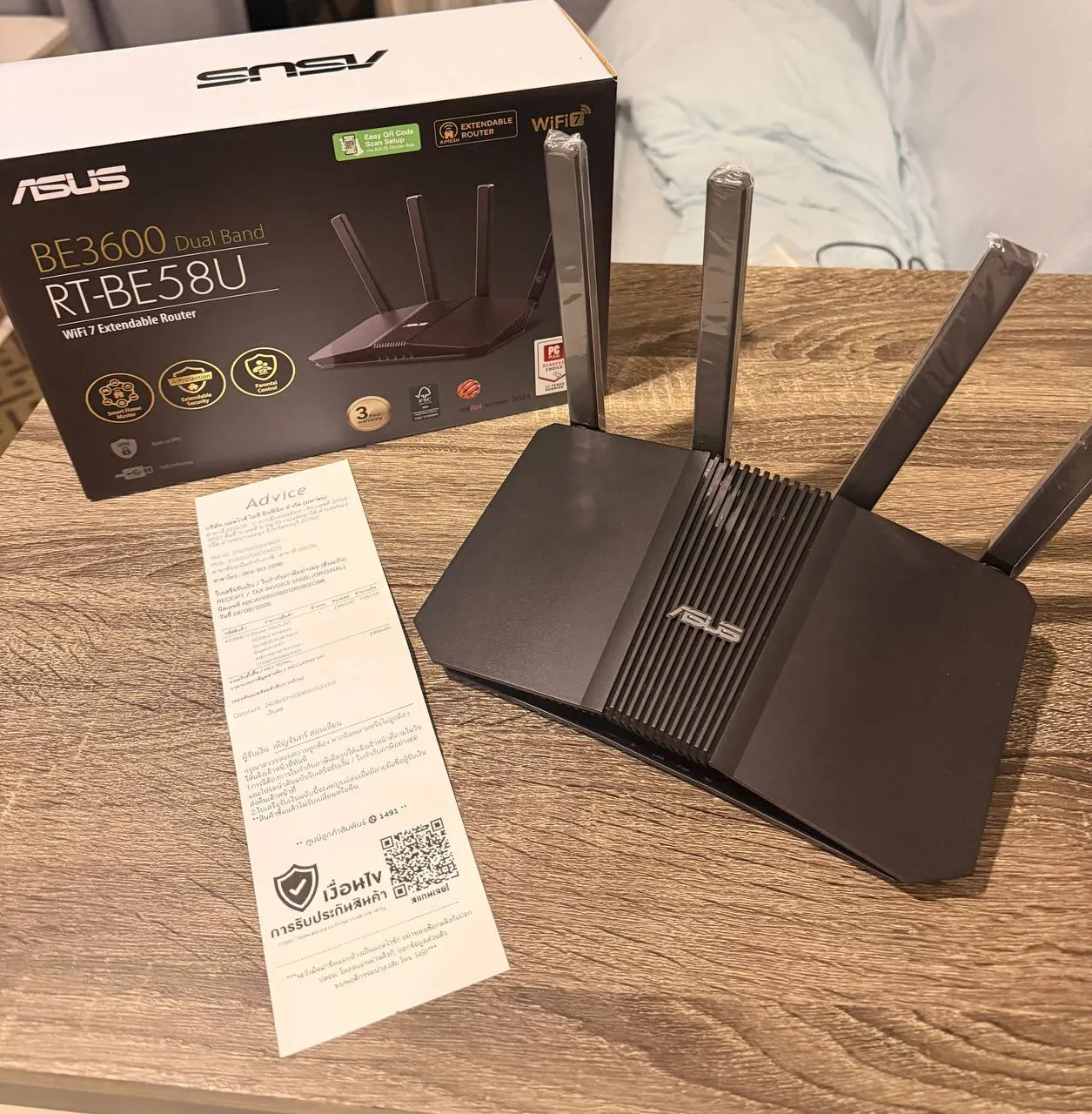 Wi-Fi роутер ASUS RT-BE58U, Wi-Fi 7 1