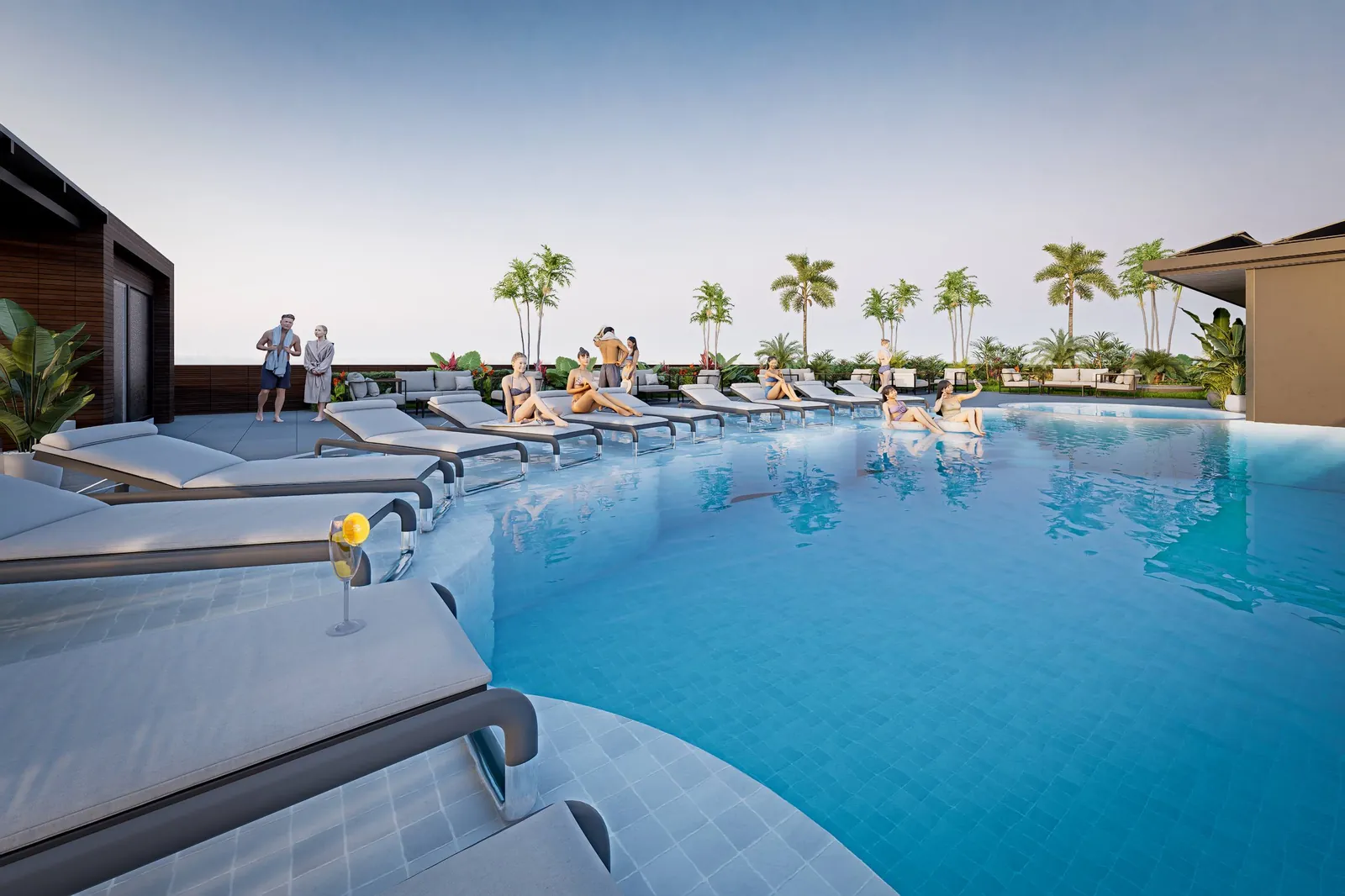Студия 22 м² в комплексе Siam Oriental Beach 2
