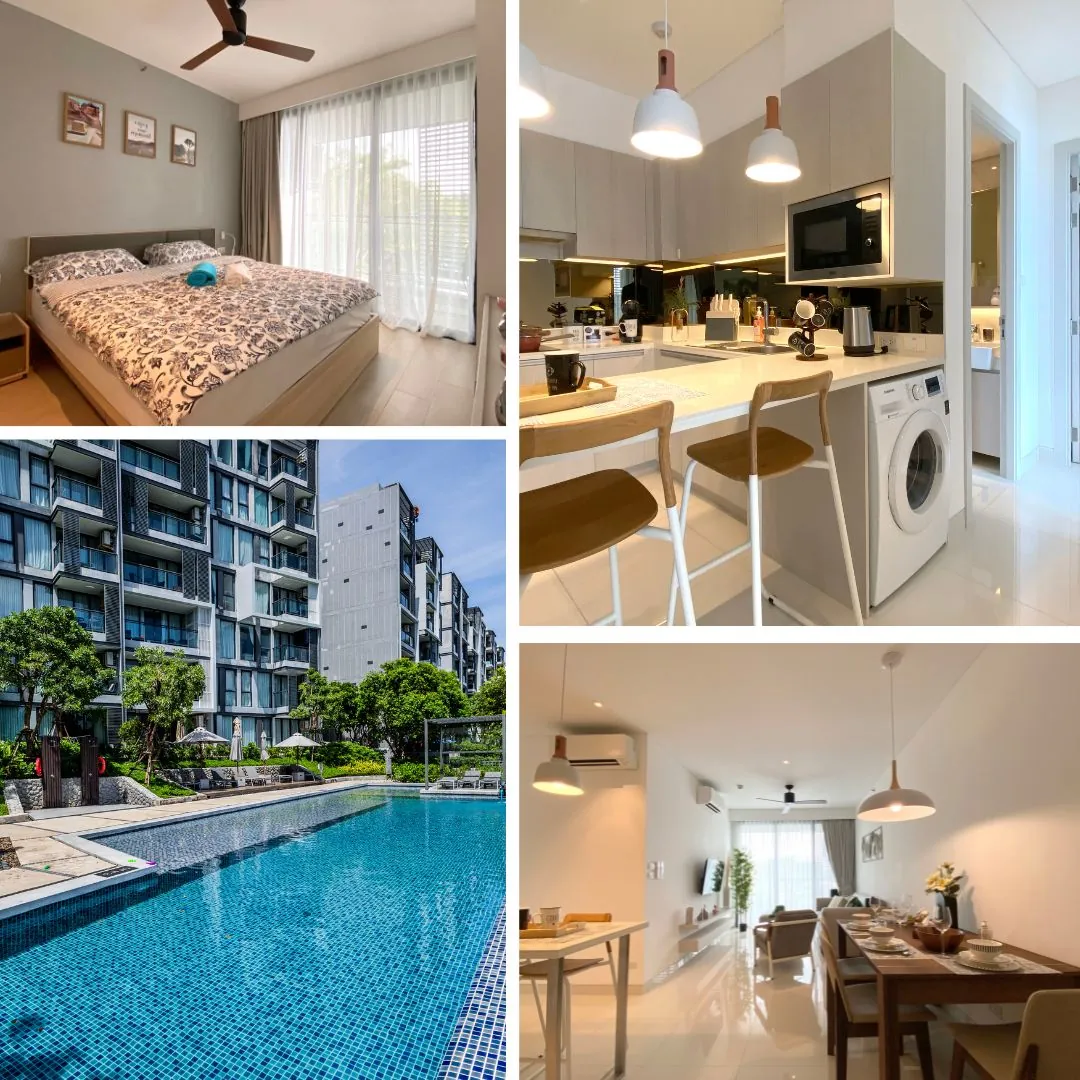 Апартаменты с 2 спальнями в Cassia Residences, Банг Тао 1