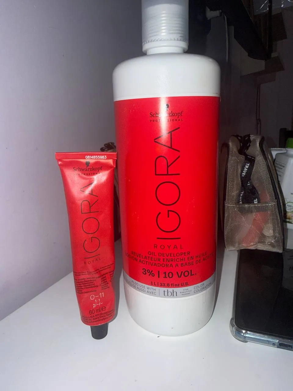 Краска для волос Schwarzkopf Igora Royal 1