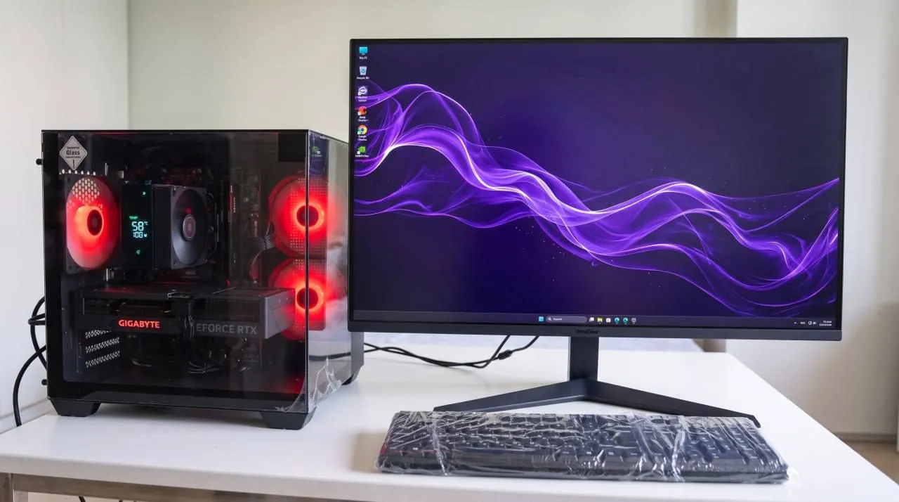 Игровой ПК RTX 4070 Super с монитором LG 1