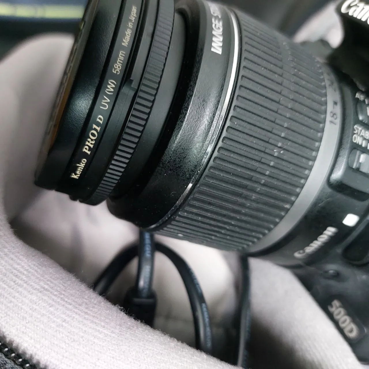Фотоаппарат Canon EOS 500D с объективом 18-55mm 4