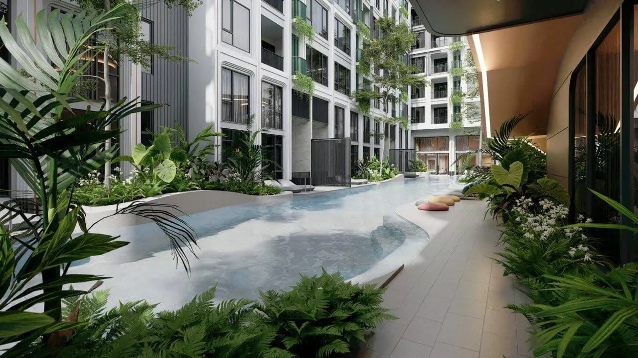 Апартаменты с 1 спальней в Bellevue Lagoon 4