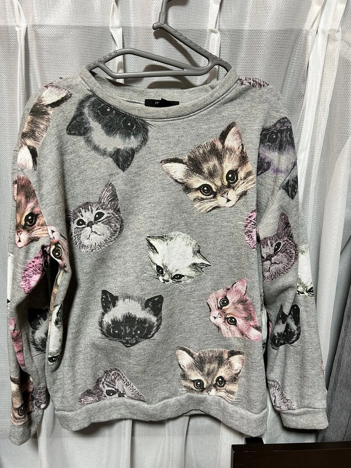 Свитшот Forever 21 с принтом котиков 1